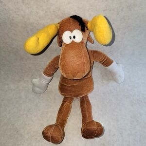 Bullwinkle Moose Plush 2005 Toy Network Rocky & Bullwinkle Vintage Cartoon